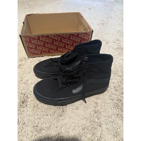 Vans Shoes - Vans Sk8-Hi Tapered Canvas Black Hi Top Men's 4 Women's 5.5 VN0A4U16BLA New